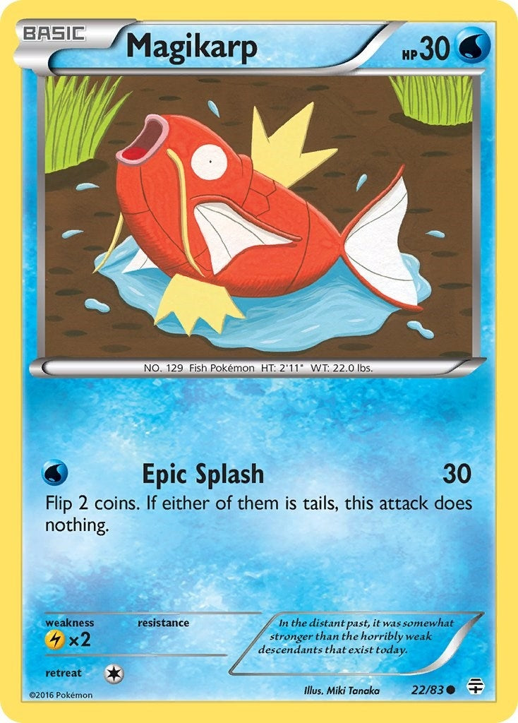 Image for Magikarp (22/83) (Generations) - Pokemon