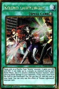 Kozmo Lightsword (3033) (PG3) - YuGiOh Single