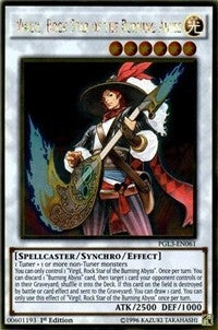 Virgil Rock Star of the Burning Abyss (3061) (PG3) - YuGiOh Single
