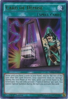 Card of Demise (1014) (MIL1) - YuGiOh Single