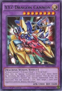 XYZ-Dragon Cannon (1040) (MIL1) - YuGiOh Single
