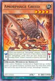 Amorphage Greed (26) (SHVI) - YuGiOh Single