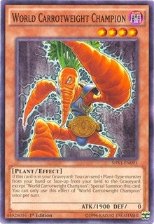 World Carrotweight Champion (91) (SHVI) - YuGiOh Single