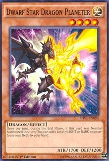 Dwarf Star Dragon Planeter (93) (SHVI) - YuGiOh Single