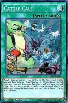 Cattle Call (81) (SHVI) - YuGiOh Single
