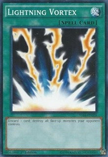 Lightning Vortex (16026) (YS16) - YuGiOh Single