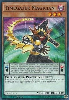 Timegazer Magician (16010) (YS16) - YuGiOh Single