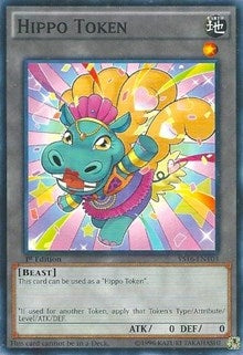 Token: Hippo (Blue) (1603) (YS16) - YuGiOh Single