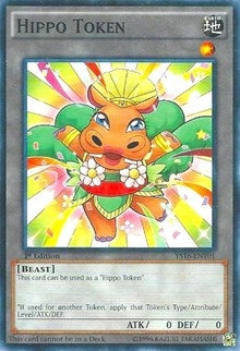 Token: Hippo (Orange) (1601) (YS16) - YuGiOh Single