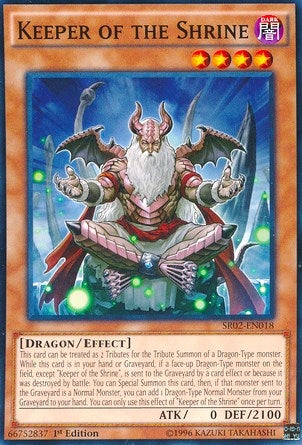 Keeper of the Shrine (2018) (SR02) - YuGiOh Single
