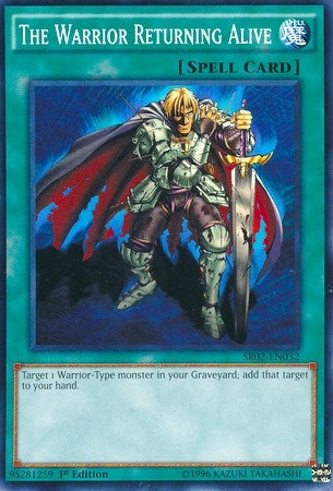The Warrior Returning Alive (2032) (SR02) - YuGiOh Single