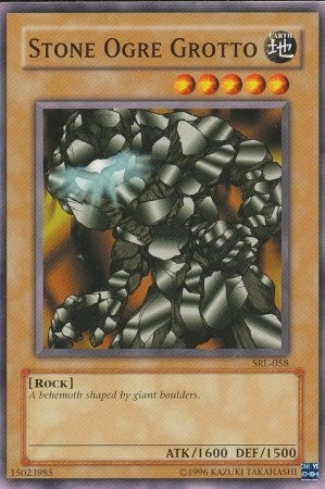 Stone Ogre Grotto (58) (SRL) - YuGiOh Single
