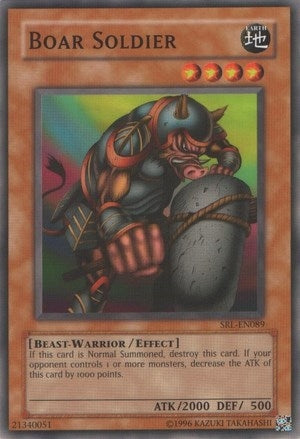 Boar Soldier (89) (SRL) - YuGiOh Single