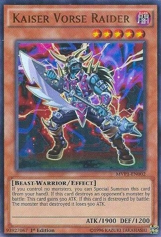 Kaiser Vorse Raider (1002) (MVP1) - YuGiOh Single