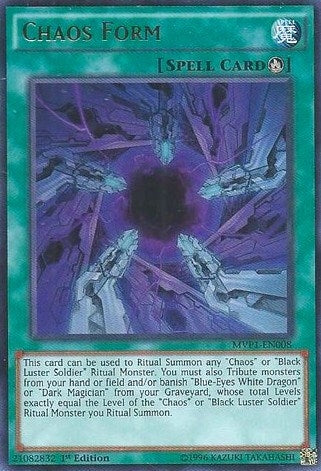 Chaos Form (1008) (MVP1) - YuGiOh Single