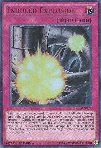 Induced Explosion (1009) (MVP1) - YuGiOh Single
