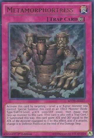 Metamorphortress (1027) (MVP1) - YuGiOh Single