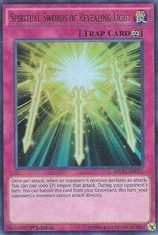 Spiritual Swords of Revealing Light (1031) (MVP1) - YuGiOh Single