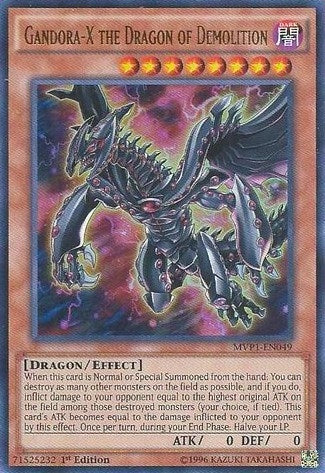 Gandora-X the Dragon of Demolition (1049) (MVP1) - YuGiOh Single