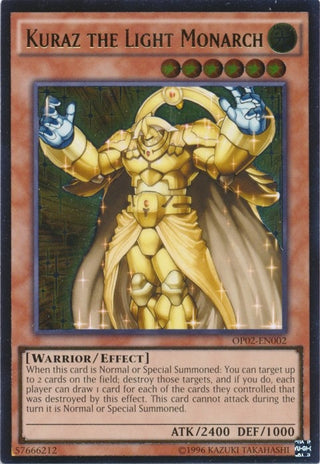 Kuraz the Light Monarch (UTR) (2002) (OP02) - YuGiOh Single