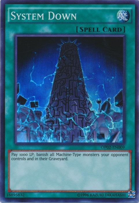 System Down (2009) (OP02) - YuGiOh Single
