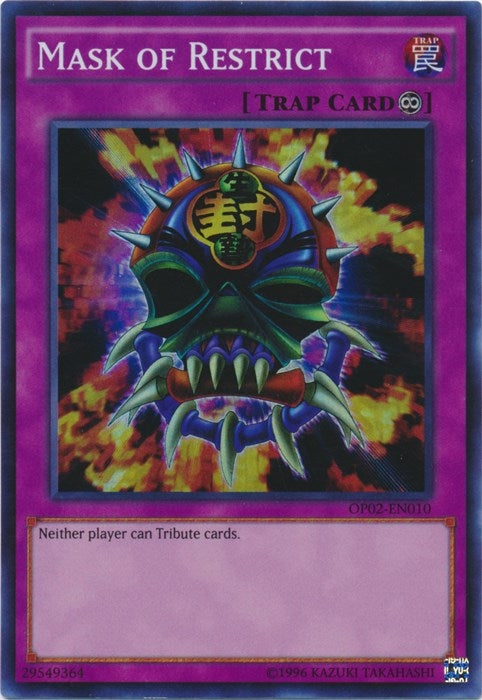 Mask of Restrict (2010) (OP02) - YuGiOh Single