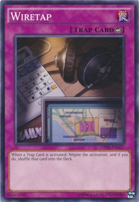 Wiretap (2027) (OP02) - YuGiOh Single