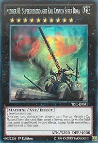 Number 81: Superdreadnought Rail Cannon Super Dora (91) (TDIL) - YuGiOh Single