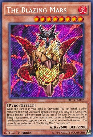The Blazing Mars (3007) (DRL3) - YuGiOh Single