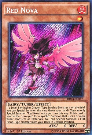 Red Nova (3017) (DRL3) - YuGiOh Single