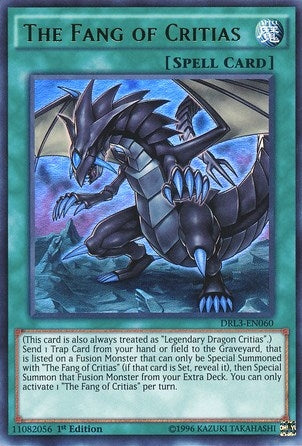 The Fang of Critias (3060) (DRL3) - YuGiOh Single