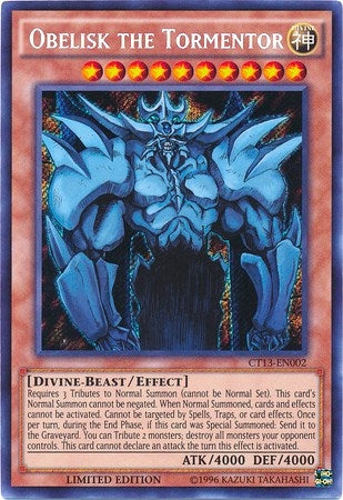 Obelisk the Tormentor (13002) (CT13) - YuGiOh Single