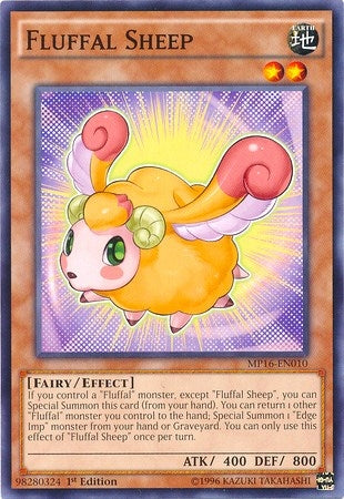Fluffal Sheep (16010) (MP16) - YuGiOh Single