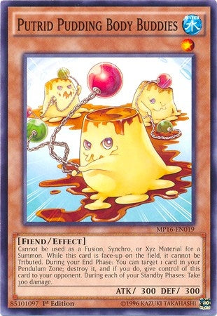 Putrid Pudding Body Buddies (16019) (MP16) - YuGiOh Single