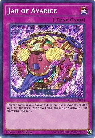Jar of Avarice (16033) (MP16) - YuGiOh Single