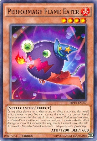 Performage Flame Eater (16060) (MP16) - YuGiOh Single