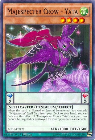 Majespecter Crow - Yata (16127) (MP16) - YuGiOh Single