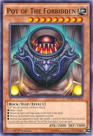 Pot of The Forbidden (16134) (MP16) - YuGiOh Single
