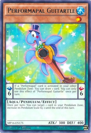 Performapal Guitartle (16175) (MP16) - YuGiOh Single