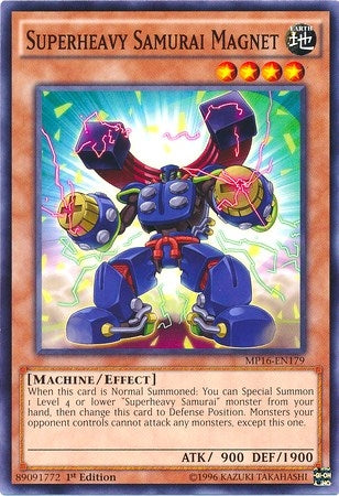 Superheavy Samurai Magnet (16179) (MP16) - YuGiOh Single