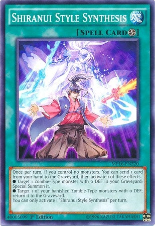 Shiranui Style Synthesis (16220) (MP16) - YuGiOh Single