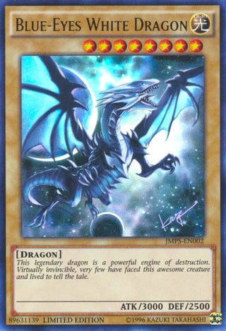Blue-Eyes White Dragon (JMPS-EN002) (2) (SJMP) - YuGiOh Single