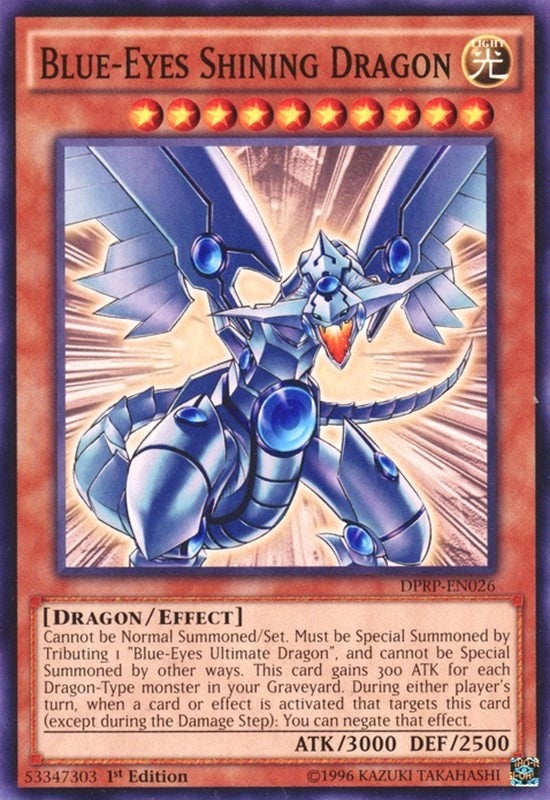 Blue-Eyes Shining Dragon (26) (DPRP) - YuGiOh Single