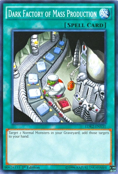 Dark Factory of Mass Production (231) (LDK2) - YuGiOh Single