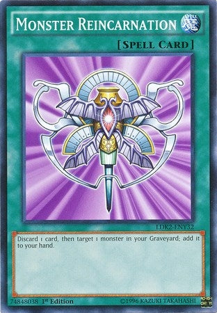 Monster Reincarnation (232) (LDK2) - YuGiOh Single