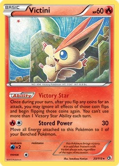 Image for Victini - 23/113 (BW Legendary Treasures) (023/113) (Deck Exclusives) - Pokemon
