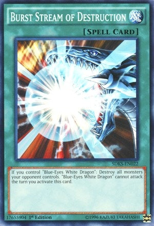 Burst Stream of Destruction (22) (SDKS) - YuGiOh Single
