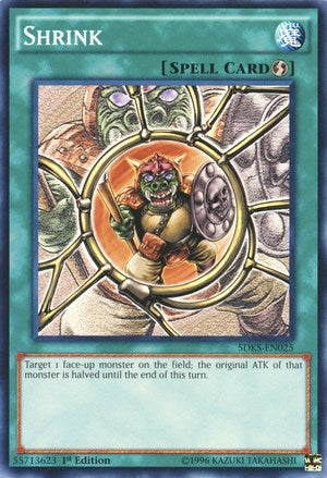Shrink (25) (SDKS) - YuGiOh Single