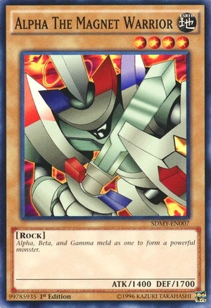 Alpha The Magnet Warrior (7) (SDMY) - YuGiOh Single