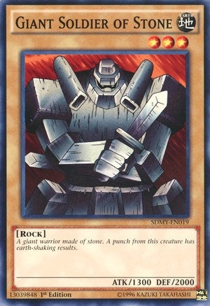 Giant Soldier of Stone (19) (SDMY) - YuGiOh Single